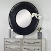 Uttermost Sailor's Knot Sailor's Knot Black Round Mirror