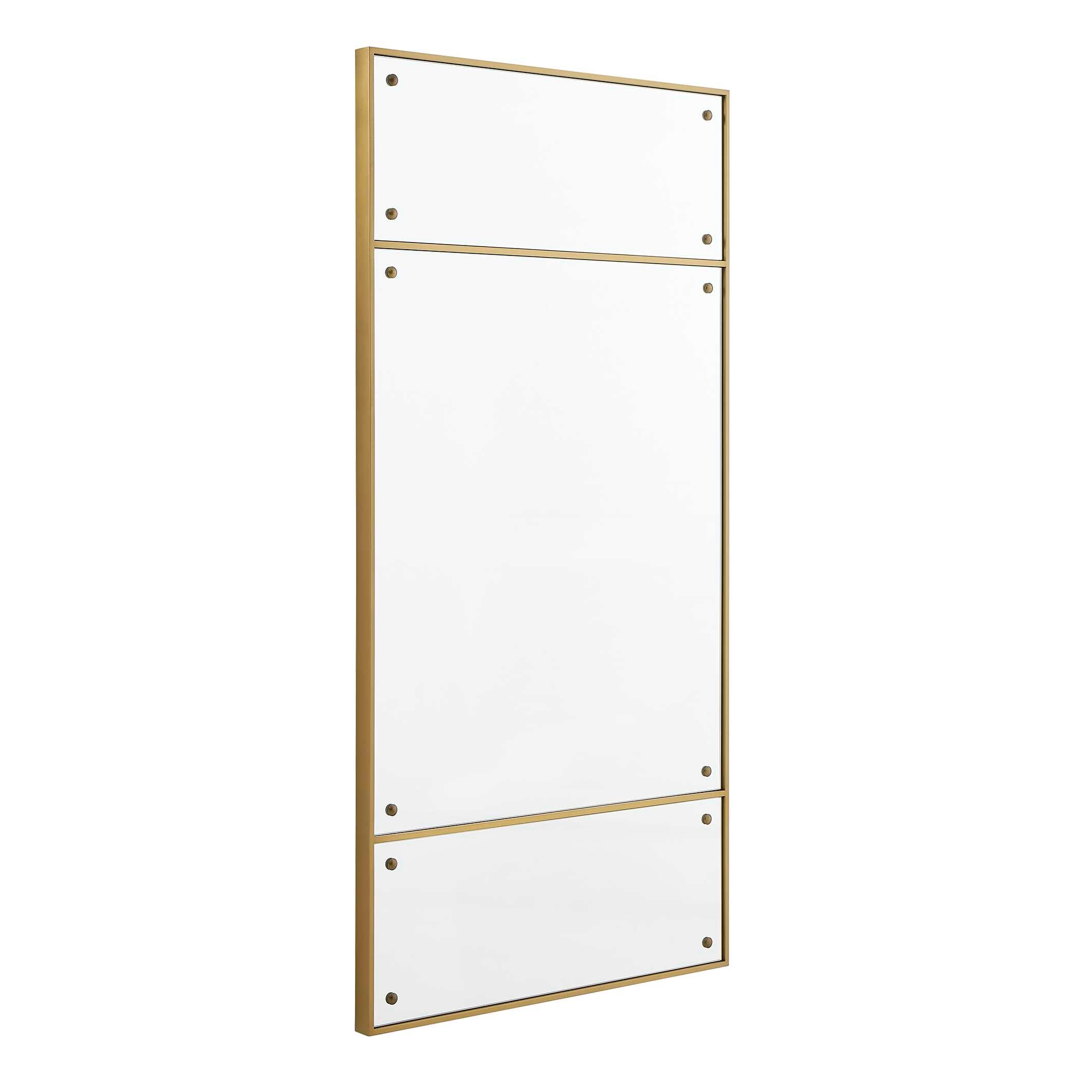 Wrenton Brass Rectangular Mirror