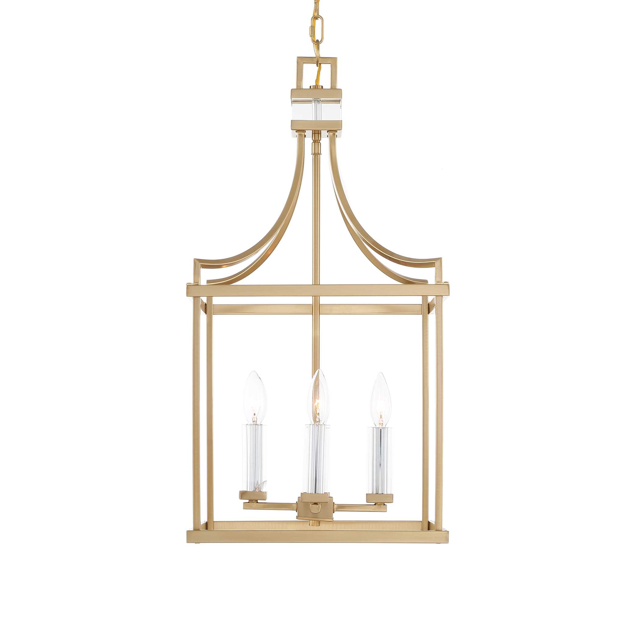 Uttermost Montreal Montreal 4 Light Brass Lantern Pendant