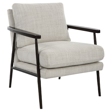 Sebastian Cast Iron Accent Chair