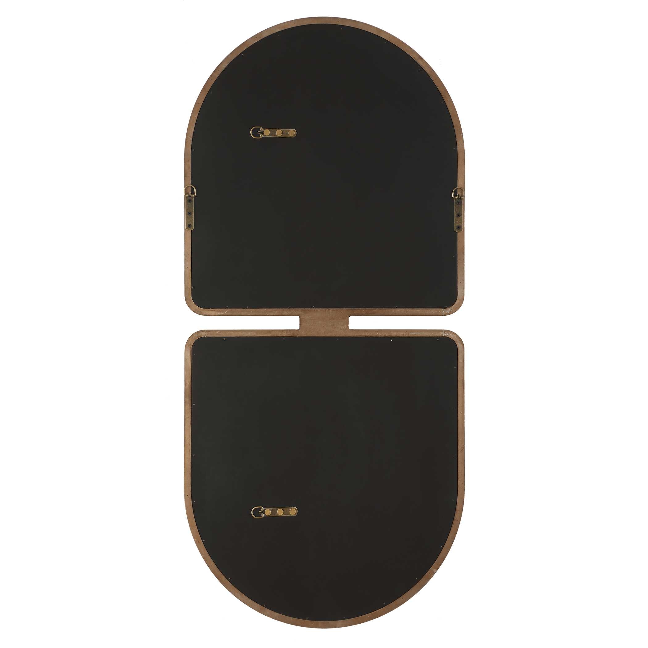 Jacques Art Deco Gold Mirror