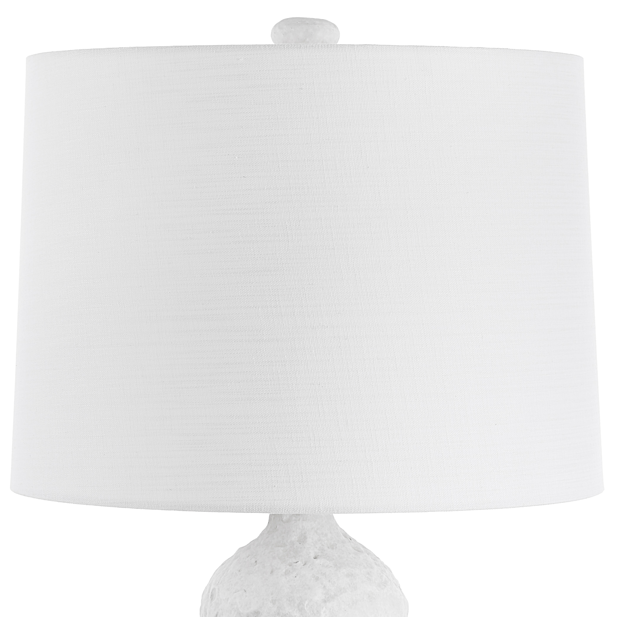 Sonata Textured White Table Lamp