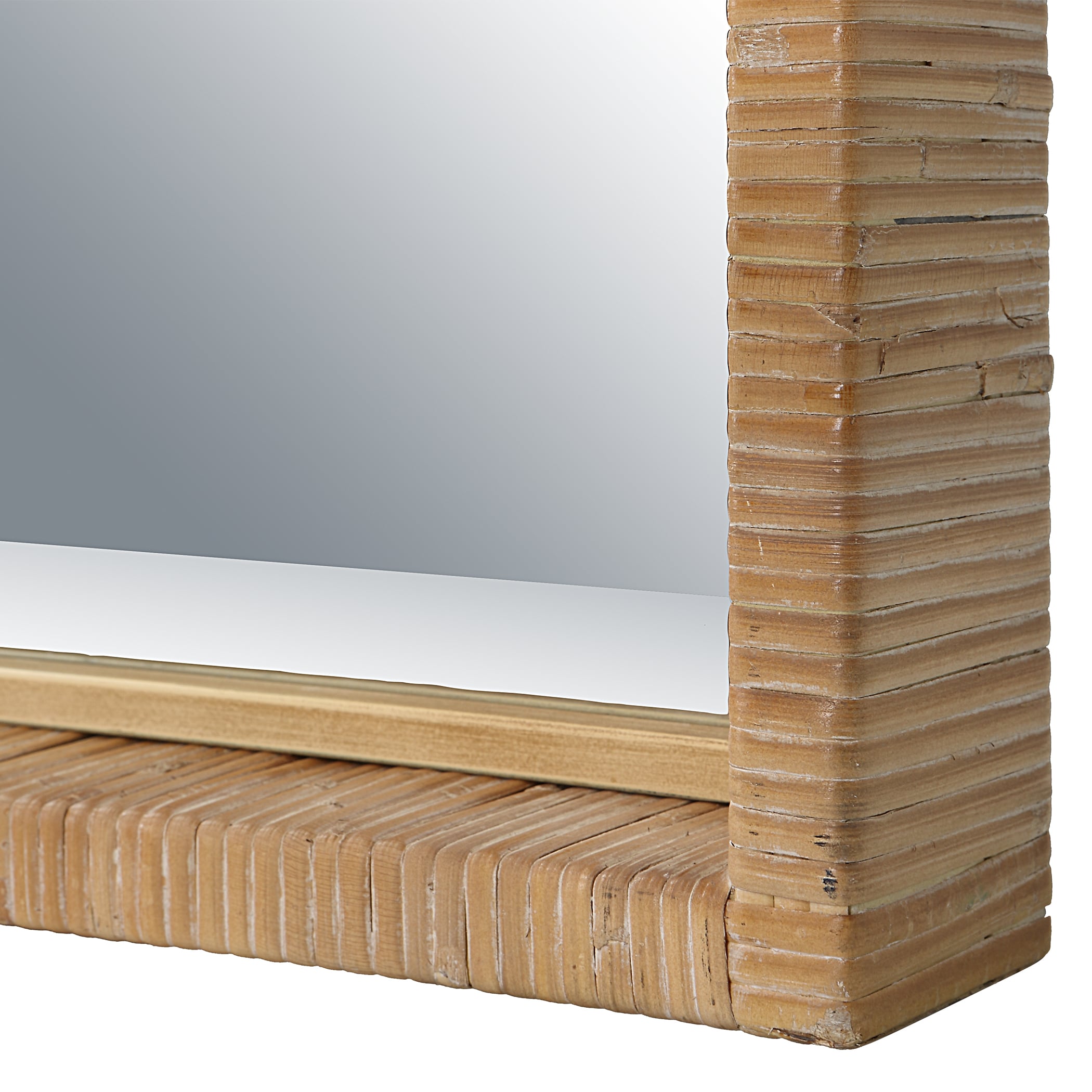 Uttermost Paradise Paradise Rattan Mirror