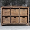 Uttermost Accent Furniture - Chests Ardusin Driftwood Hobby Cupboard