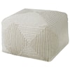 Uttermost Sovanna Sovanna Geometric Pouf