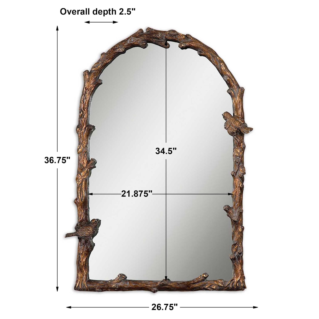 Uttermost Arched Mirrors Paza Arch