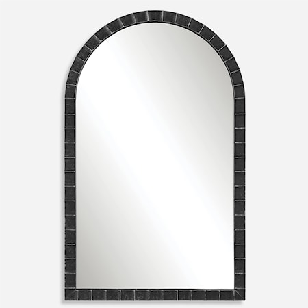 Dandridge Black Arch Mirror