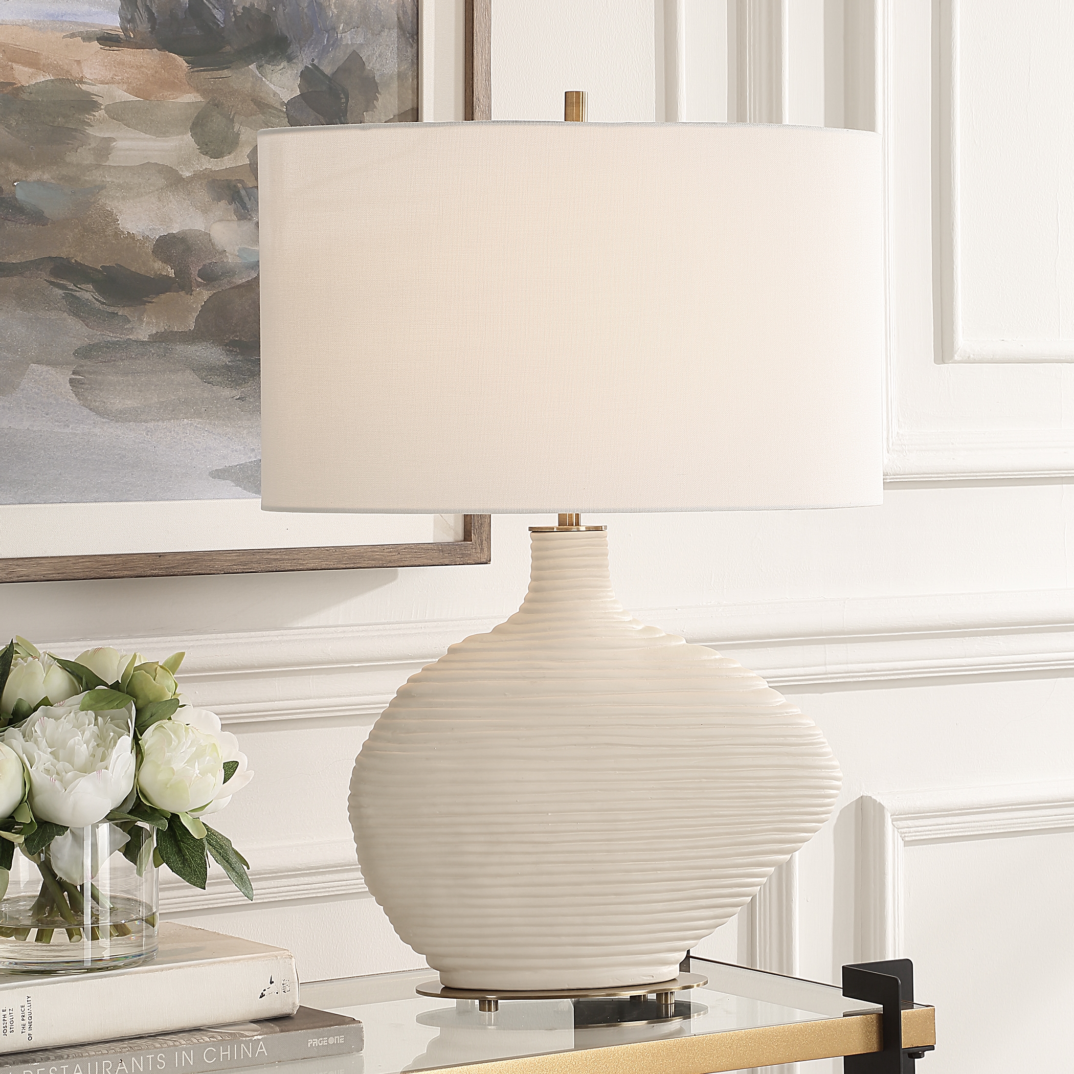Uttermost Duostacked Duostacked Ceramic Table Lamp