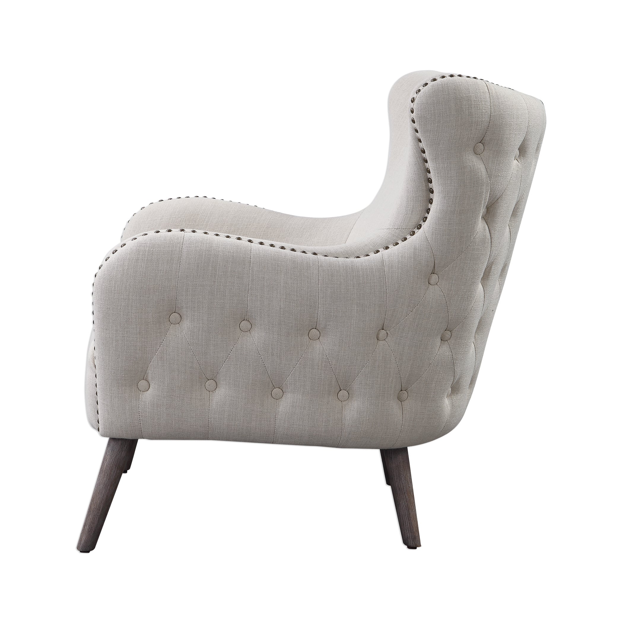 Uttermost Accent Furniture - Accent Chairs Donya Cream Accent Chair