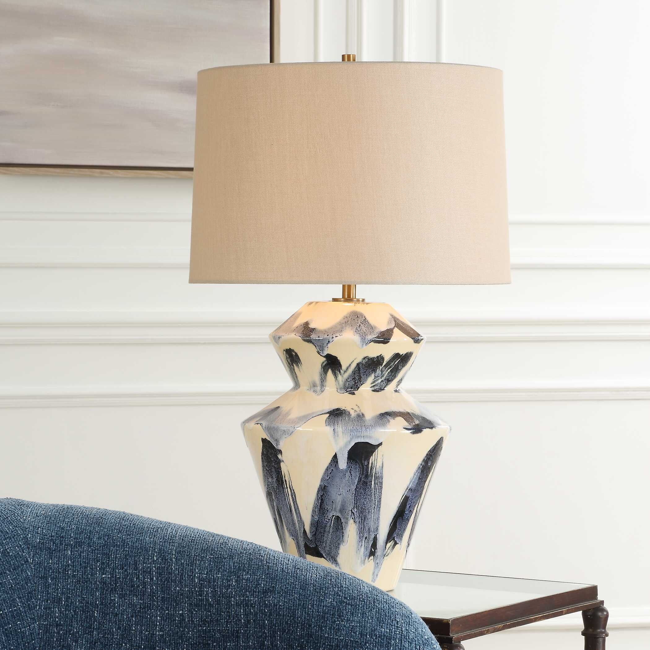 Oranda Abstract Geometric Table Lamp