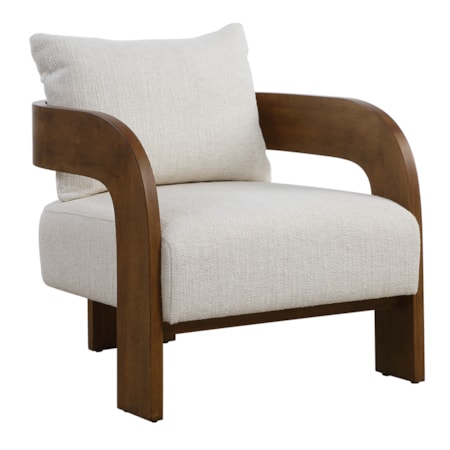 Rowan Ivory Accent Chair