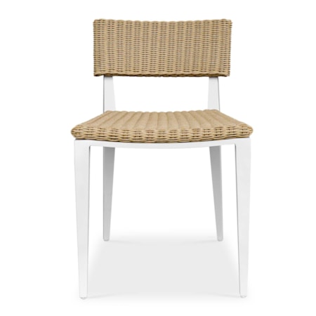 Calbas White Outdoor Dining Chair