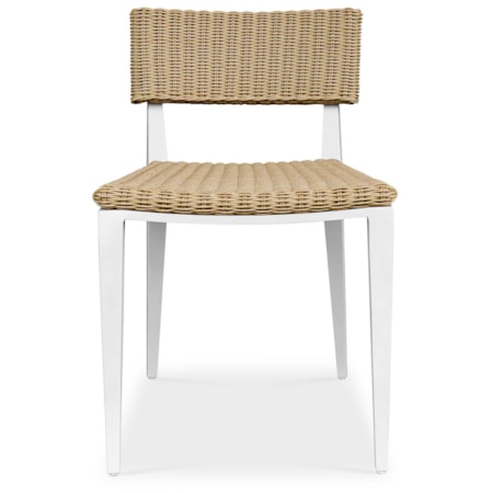 Calbas White Outdoor Dining Chair