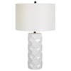 Uttermost Honeycomb Honeycomb White Table Lamp