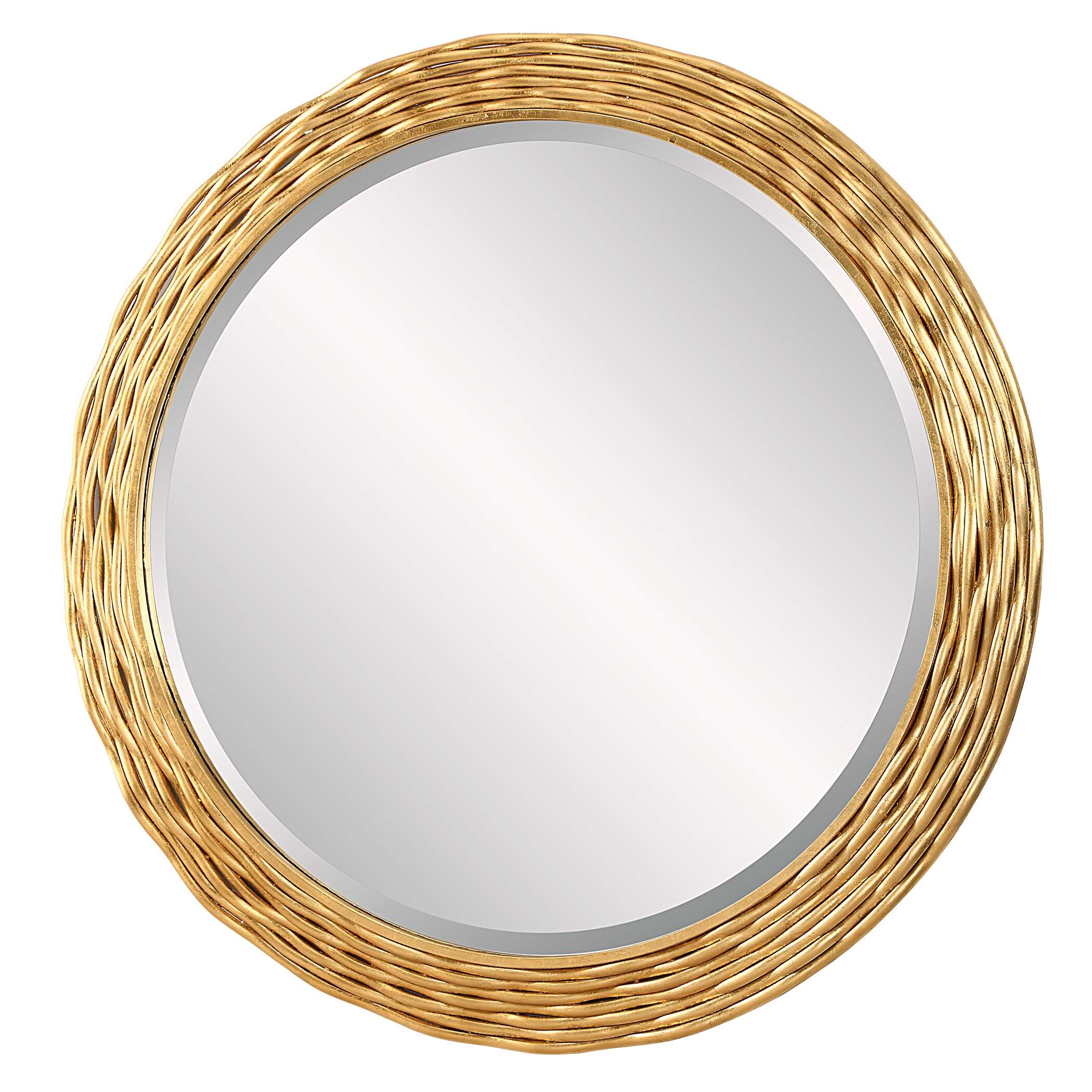 Uttermost Celeste Celeste Gold Round Mirror