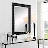 Uttermost Studded Studded Black Mirror