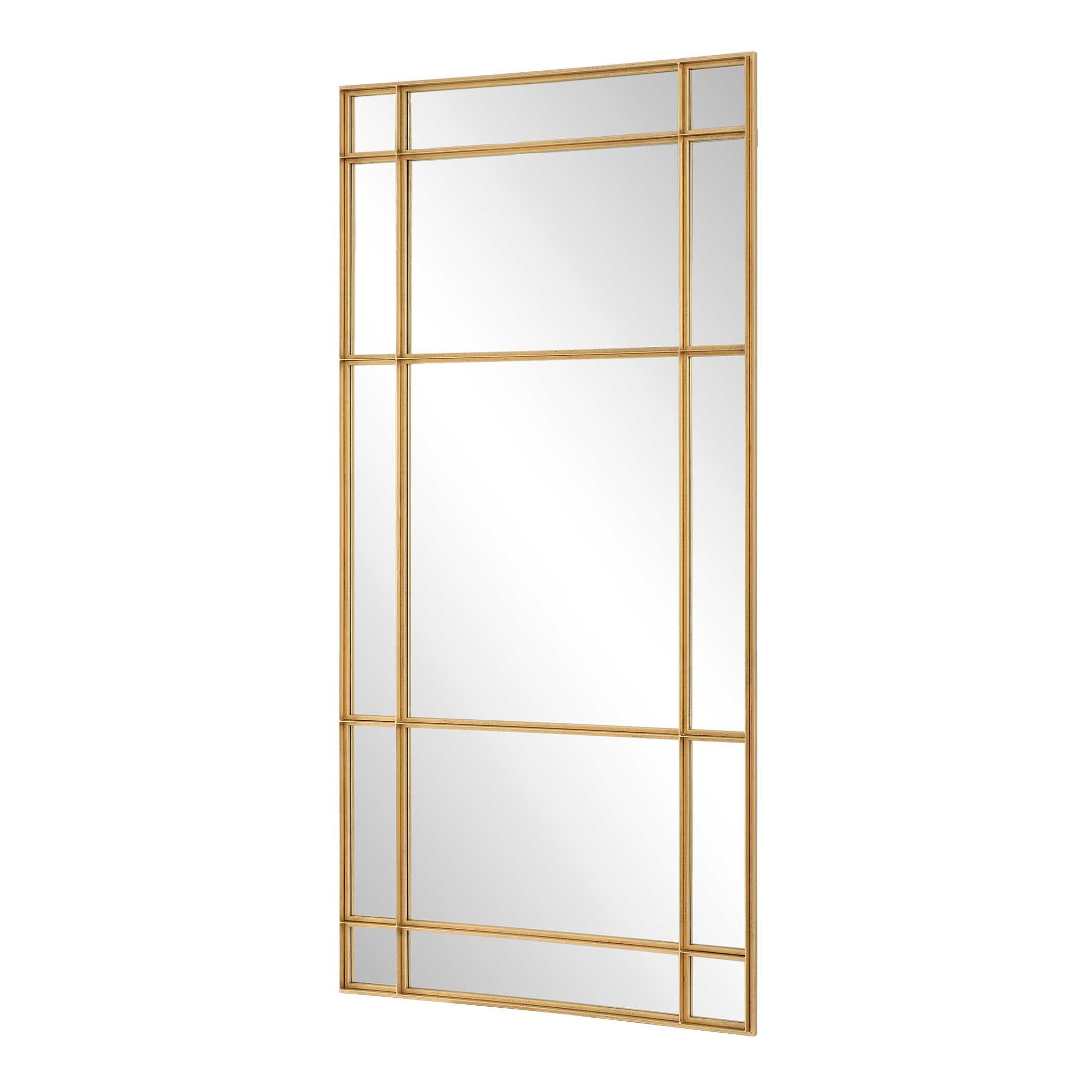 Spurgeon Gold Window Mirror