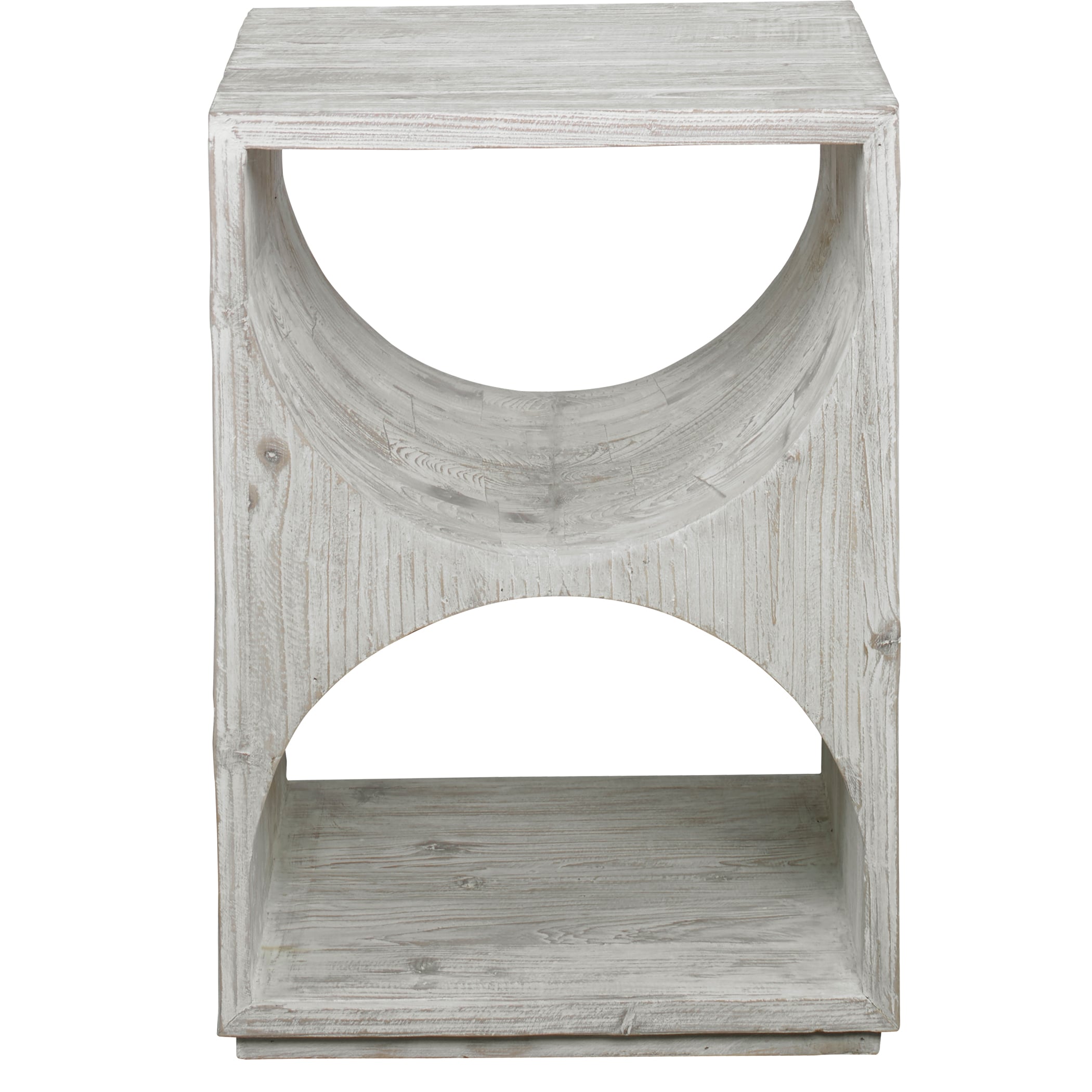 Hans White Side Table