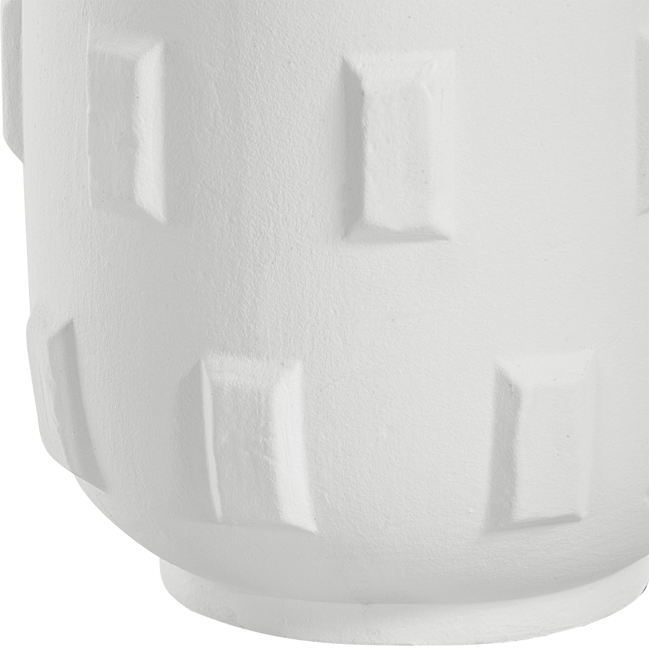 Uttermost Emerie Emerie Textured White Table Lamp