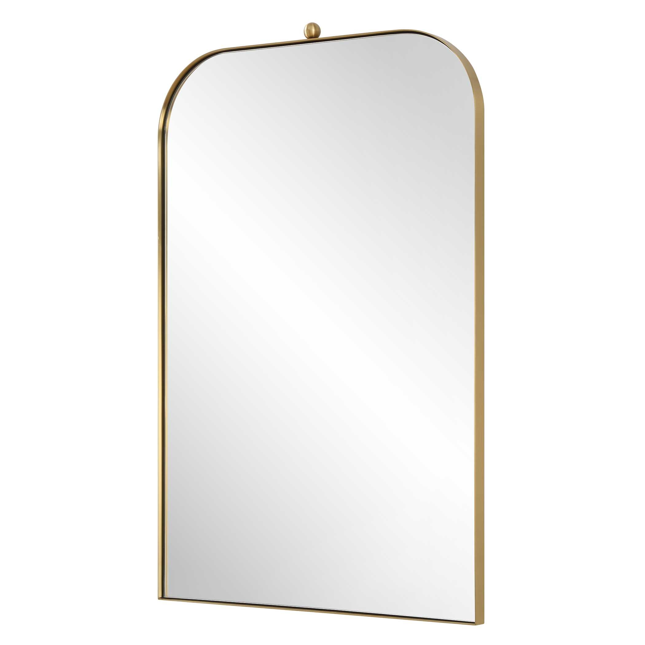 Uttermost Cassidy Cassidy Brass Arch Mirror
