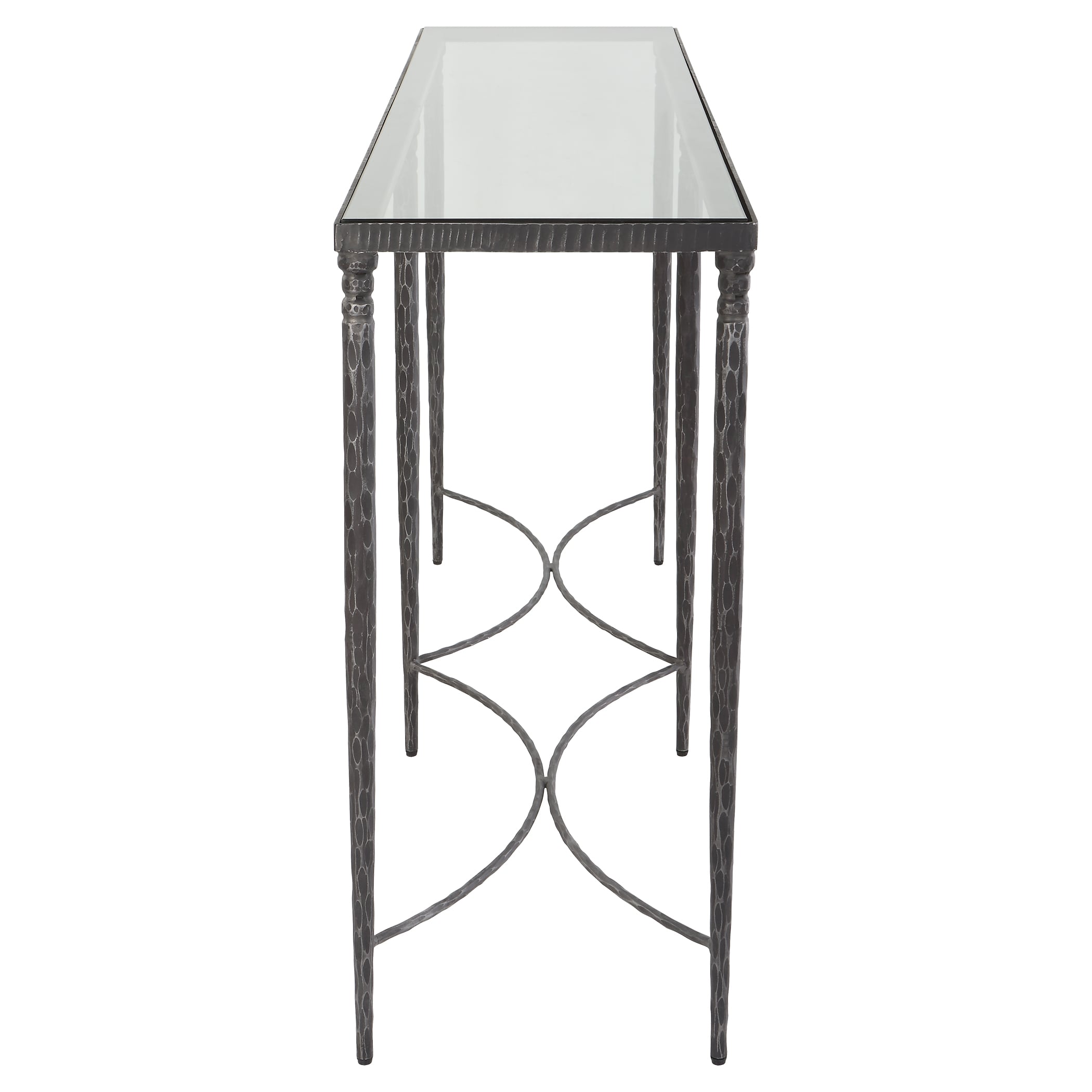 Uttermost Washington Console Table with Glass Top