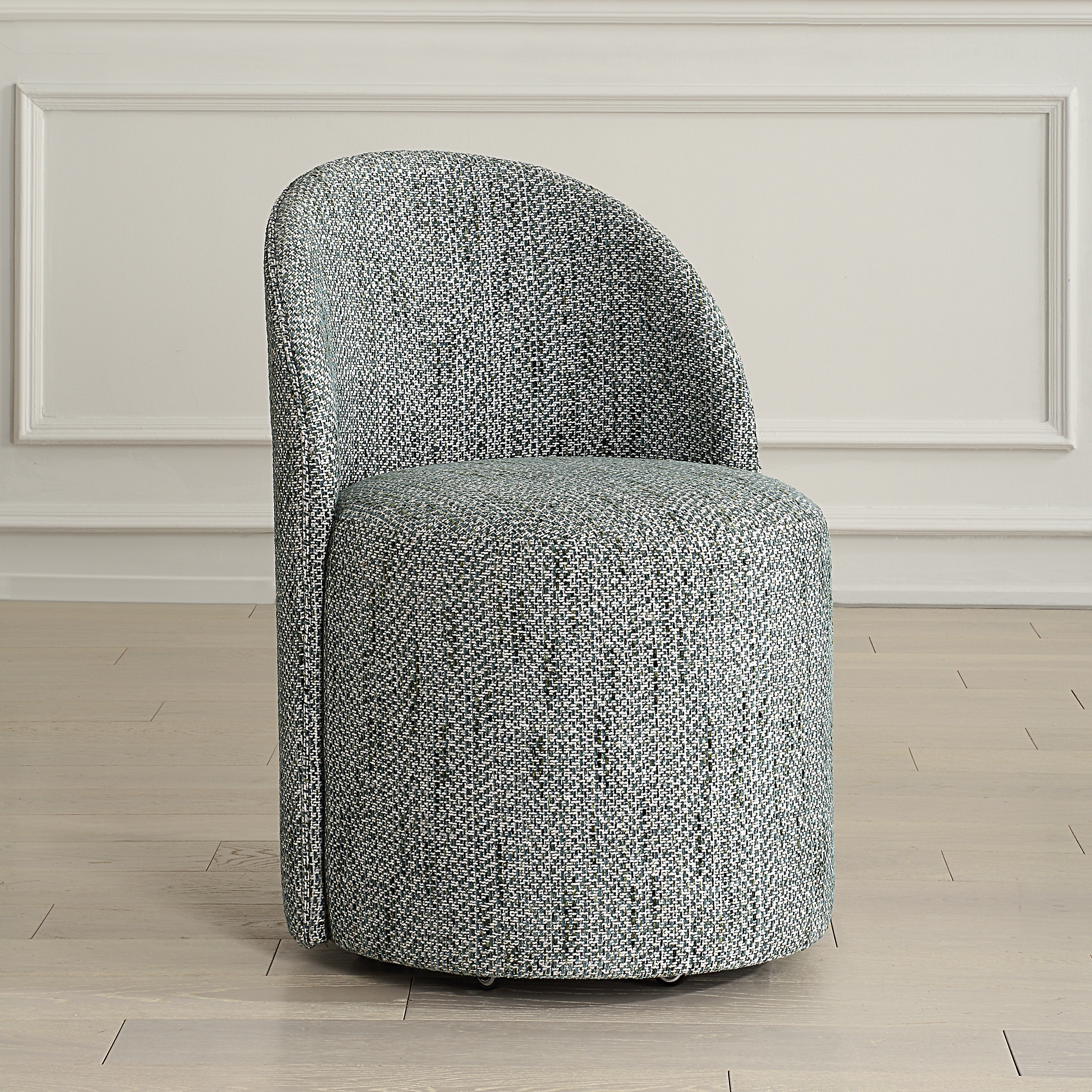 Roll With It Teal Dining Chair