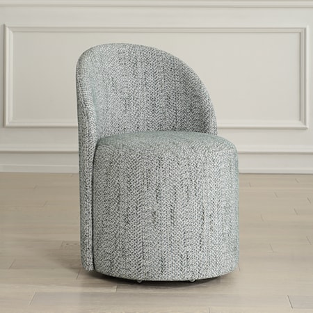 Roll With It Teal Dining Chair