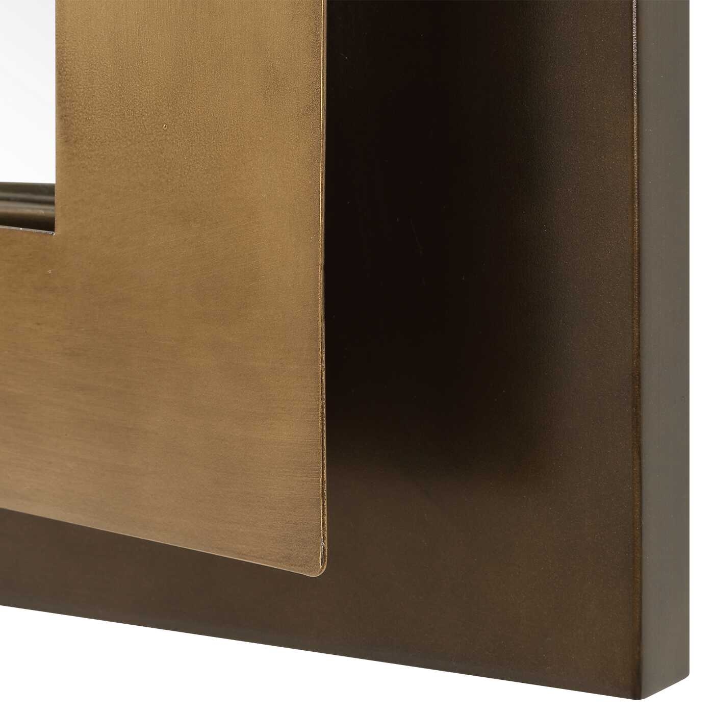 Uttermost Around The Bend Around The Bend Golden Bronze Mirror