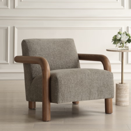 Balance Herb Green Accent Chair