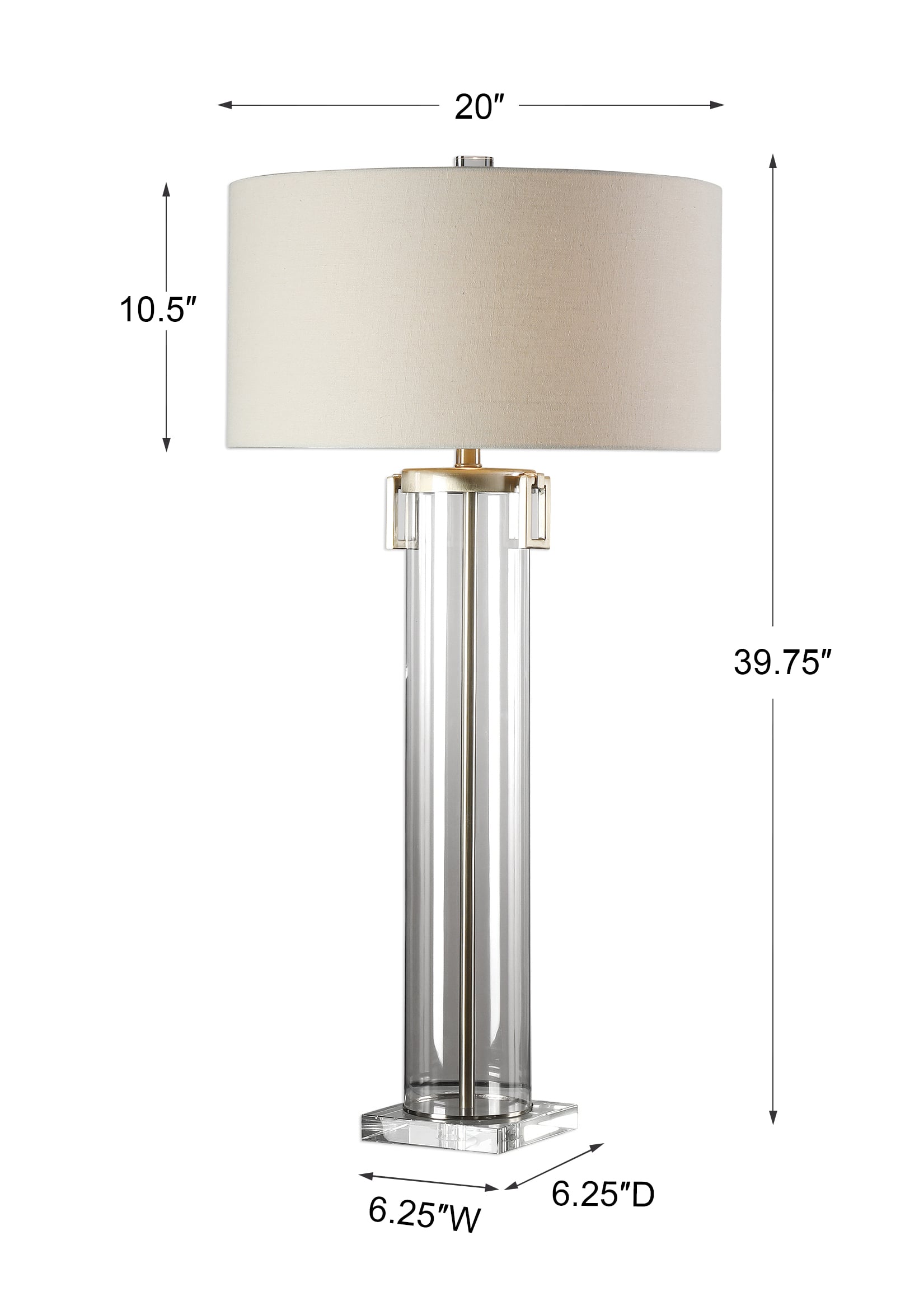 tall cylinder table lamp