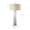 Uttermost Table Lamps Monette Tall Cylinder Lamp