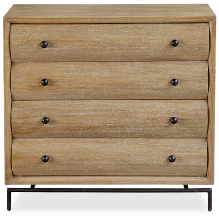 Millard Curved 4 Drawer Chest