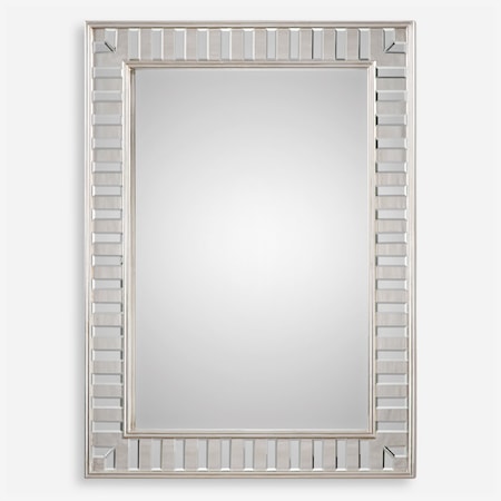 Lanester Silver Leaf Mirror