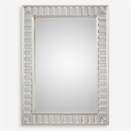 Lanester Silver Leaf Mirror