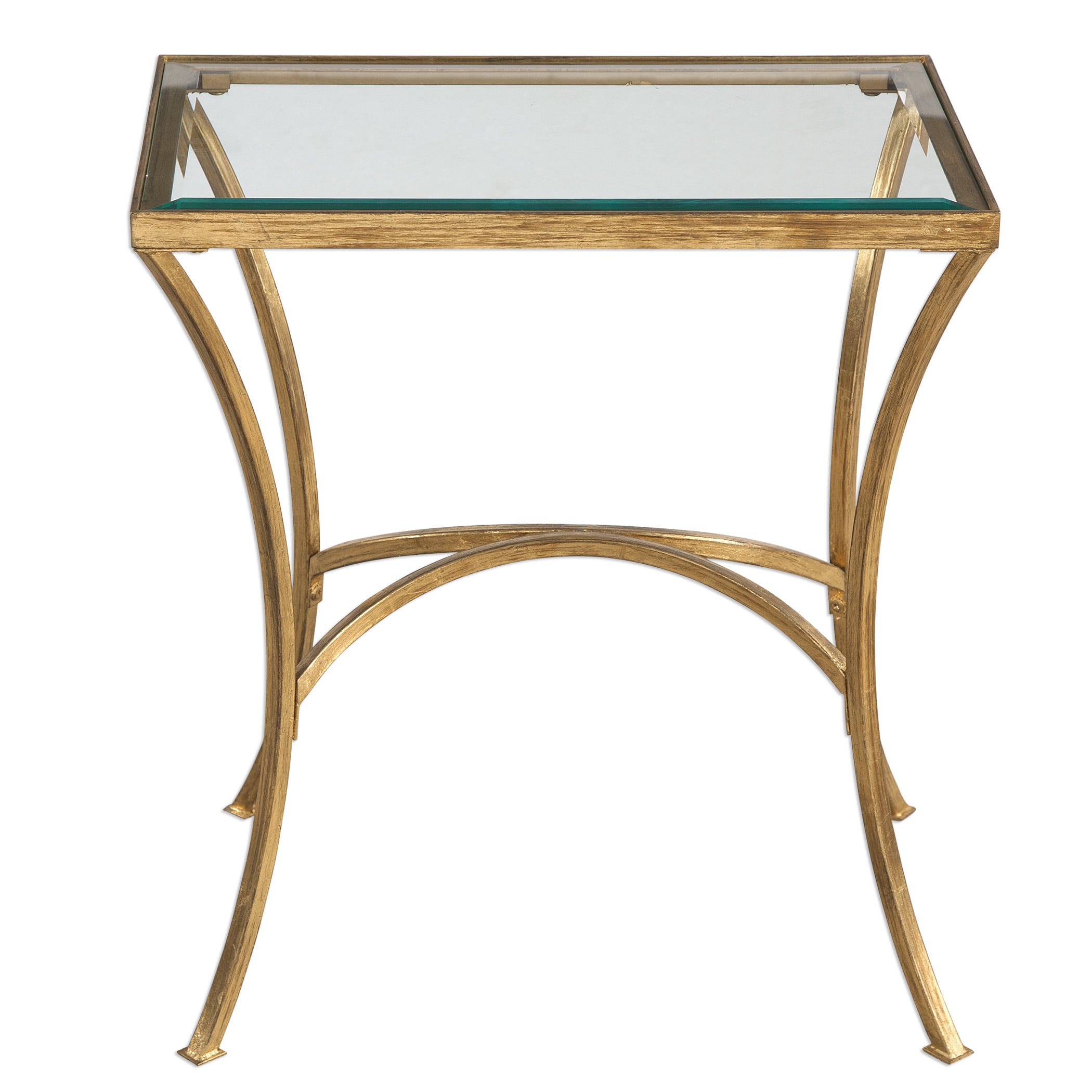 uttermost alayna gold end table