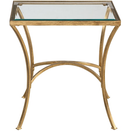 Alayna Gold End Table