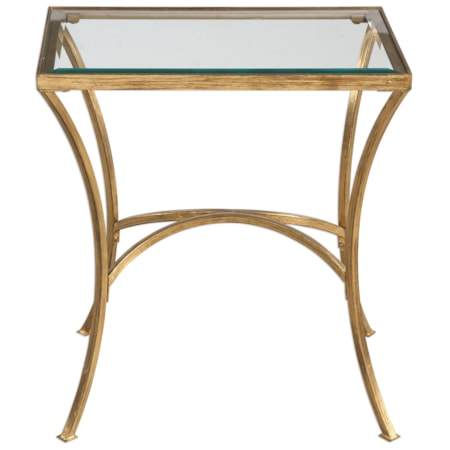 Alayna Gold End Table