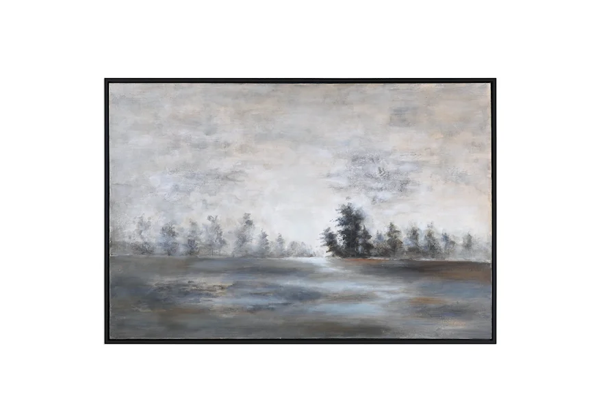 Art Evening Mist Landscape Art by Uttermost at Janeen's Furniture Gallery