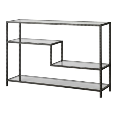 Leo Industrial Console Table