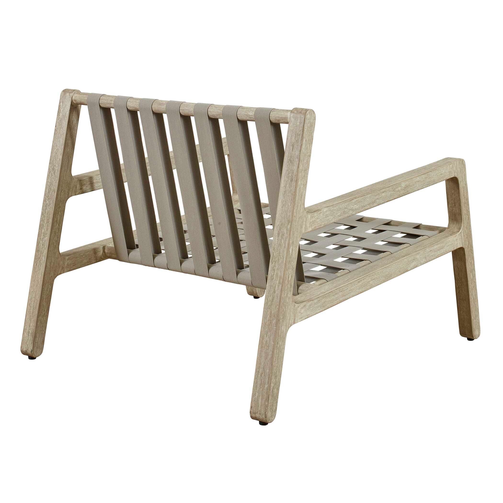 Uttermost Strapped Strapped Outdoor Lounge Chair