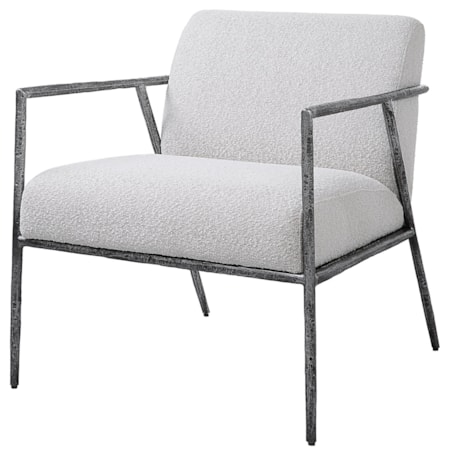 Brisbane Light Gray Accent Chair