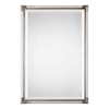 Uttermost Mirrors Mackai Metallic Silver Mirror