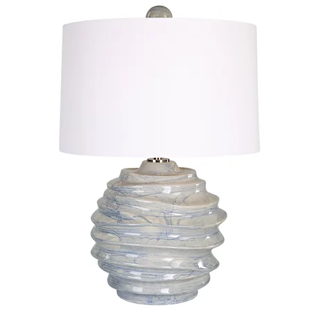 Contemporary Ceramic Accent Lamp