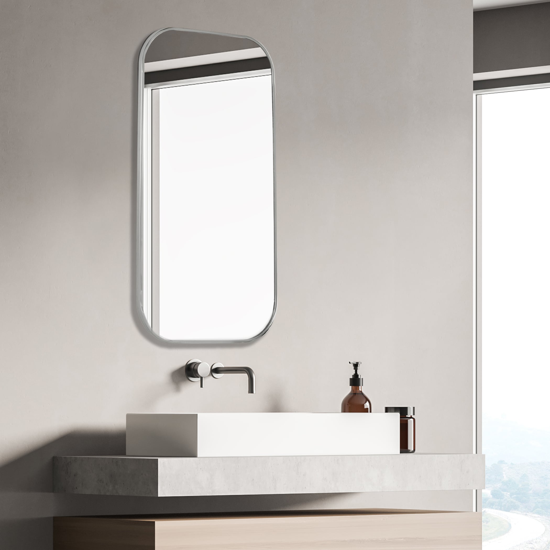 Uttermost Mirrors - Oval Taft Polished Nickel Mirror