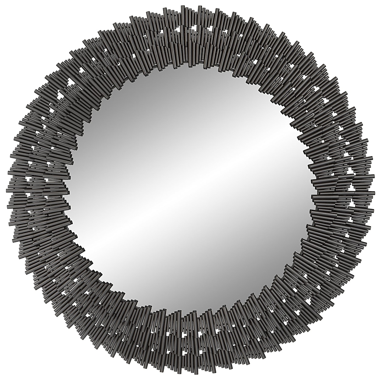 Uttermost Illusion Illusion Modern Round Mirror