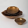 Uttermost Lucky Lucky Coins Brass Wall Bowls S/4