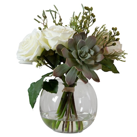 Belmonte Floral Bouquet & Vase