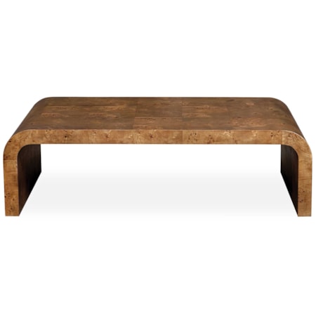 Carraway Burl Wood Coffee Table