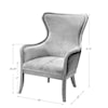 Uttermost Accent Furniture - Accent Chairs Snowden Tan Wing Chair