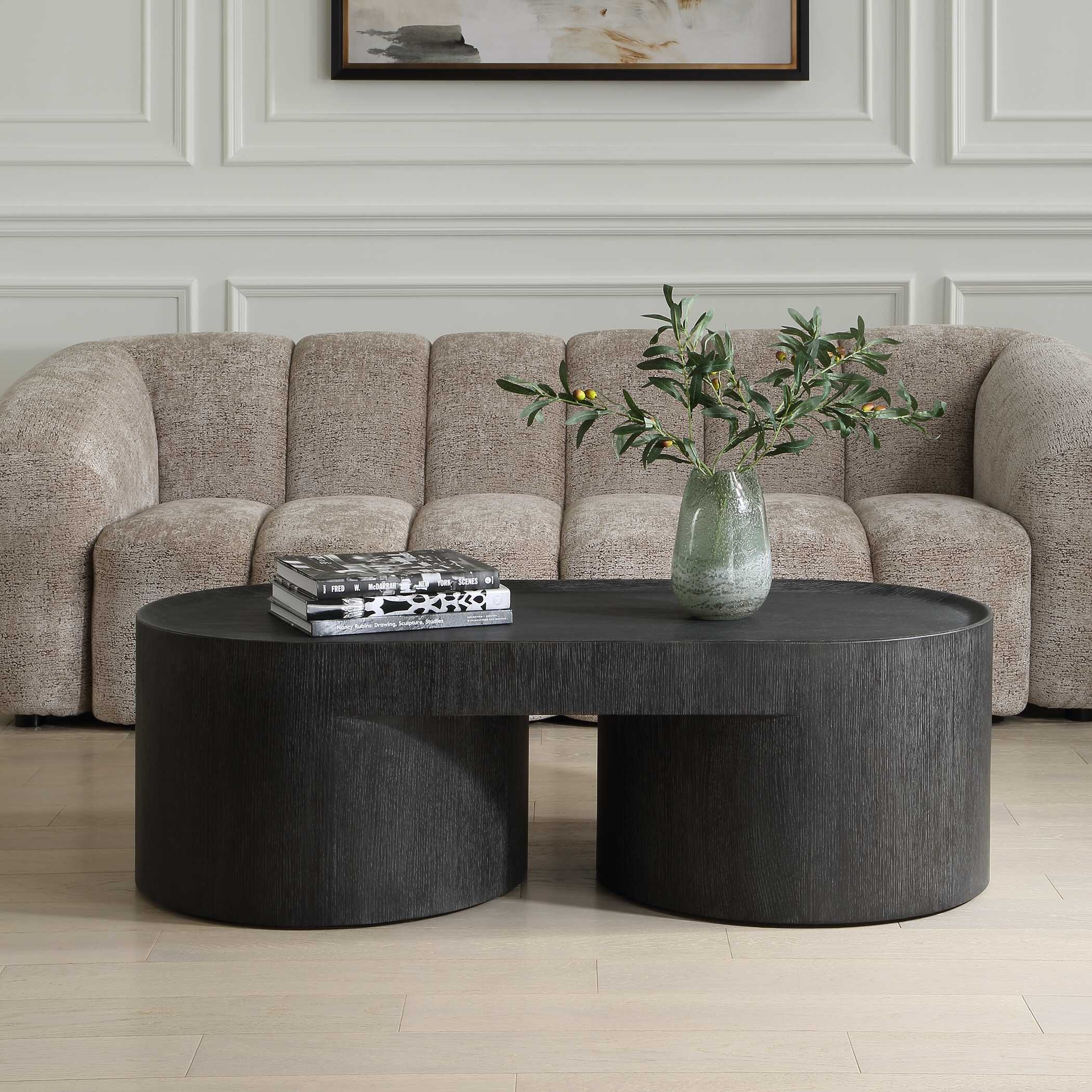 Uttermost Isbell Isbell Black Stained Coffee Table